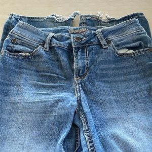 Womens Wrangler Boot Cut Jeans